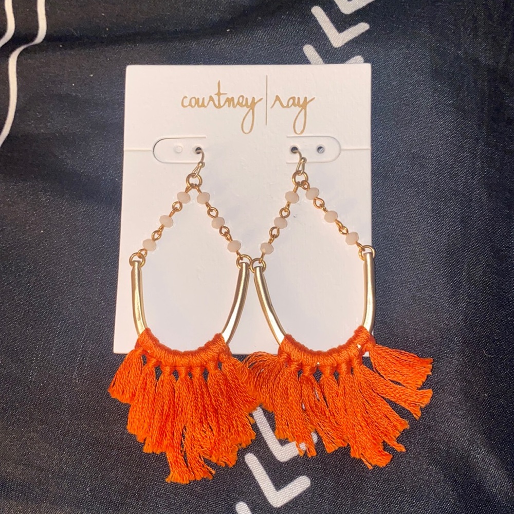 Bohemian beaded earrings